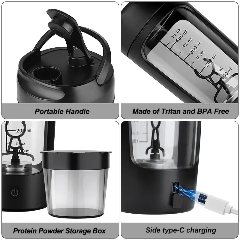Electric Portable Shaker/Mixer Bottle